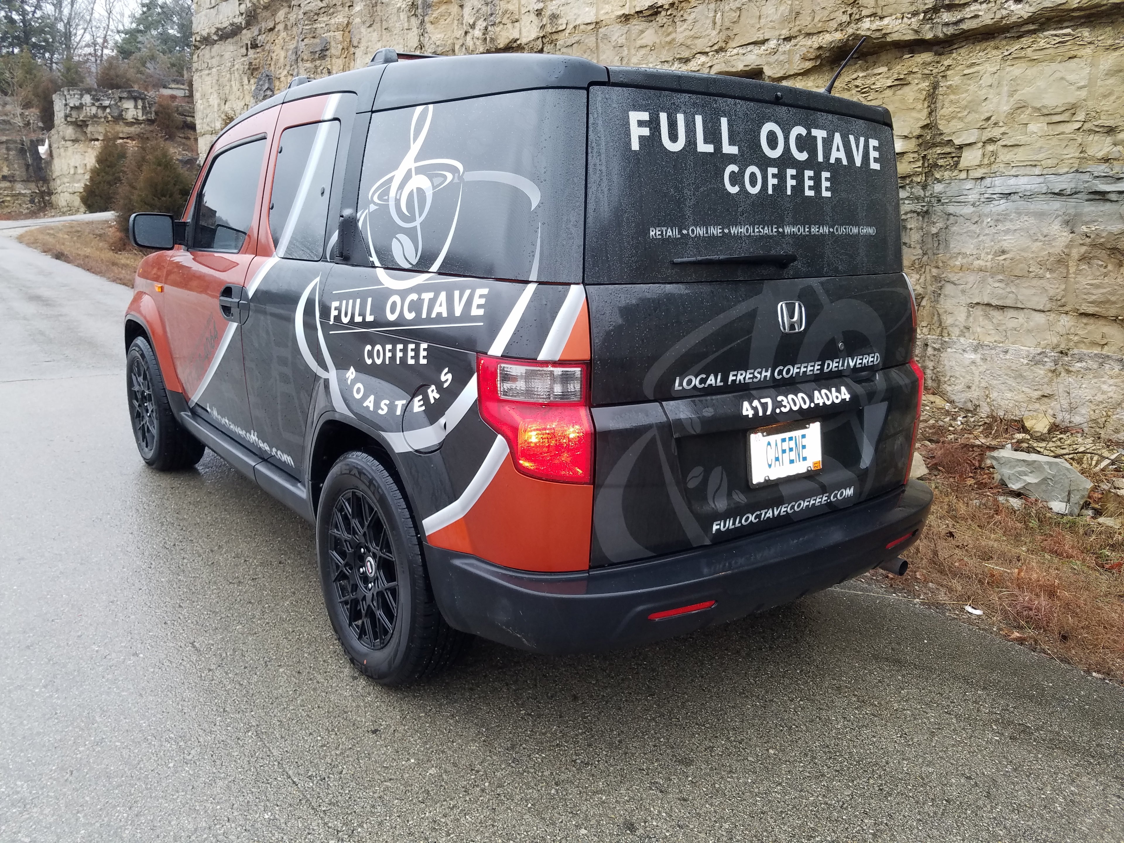Coffee Delivery Truck