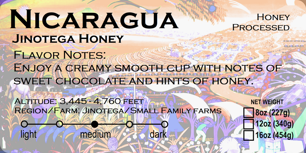 NICARAGUA HONEY JINOTEGA