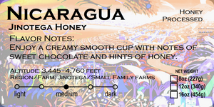 NICARAGUA HONEY JINOTEGA
