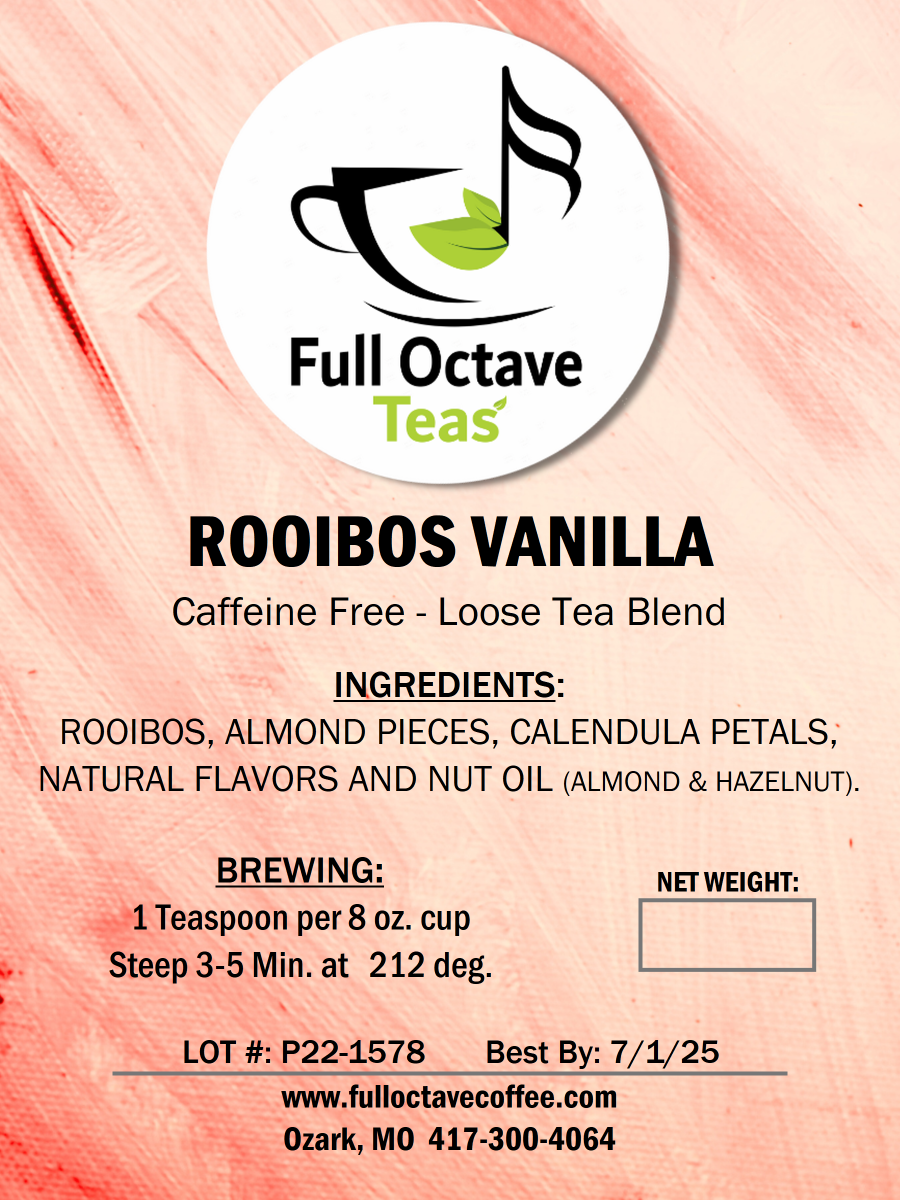 ROOIBOS VANILLA  TEA