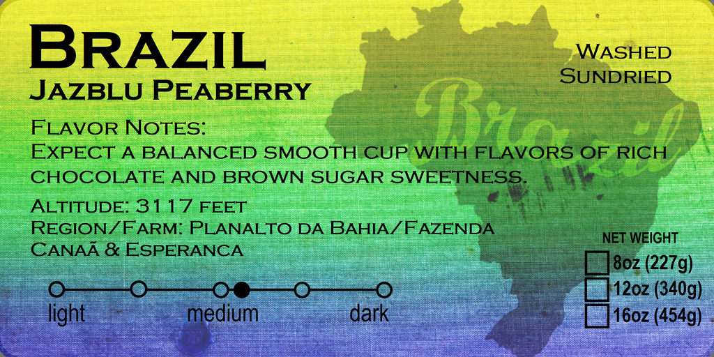 Brazil Jazblu PEABERRY!