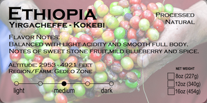 Ethiopia Yirgacheffe - Kokebi