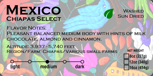 Mexico Chiapas Select